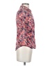 ModCloth 100% Rayon Floral Pink 3/4 Sleeve Button-Down Shirt Size XS - photo 4