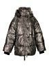 Gap 100% Polyester Metallic Silver Snow Jacket Size S - photo 1