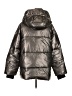 Gap 100% Polyester Metallic Silver Snow Jacket Size S - photo 2