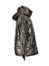 Gap 100% Polyester Metallic Silver Snow Jacket Size S - photo 4