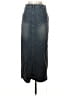 Happily Grey Gray Denim Skirt Size 1 - photo 2