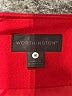 Worthington Solid Red Casual Skirt Size 16 - photo 4
