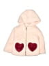 Old Navy 100% Polyester Hearts Pink Coat Size 3T - photo 1