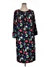 Talbots Floral Black Casual Dress Size XL - photo 1