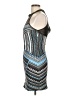 Dotti Graphic Blue Cocktail Dress Size 10 - photo 5