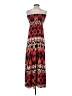 Soma Print Red Casual Dress Size S - photo 2