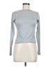 Unbranded Silver Gray Long Sleeve Top Size M - photo 1