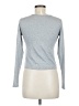 Unbranded Silver Gray Long Sleeve Top Size M - photo 2