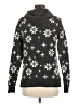 Ann Taylor LOFT Floral Black Pullover Sweater Size M - photo 2