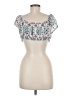 ASOS Tropical Floral Pink Teal Sleeveless Blouse Size 6 - photo 2