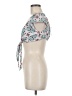 ASOS Tropical Floral Pink Teal Sleeveless Blouse Size 6 - photo 5
