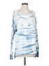 RIVER + SKY Tie-dye Blue Pullover Sweater Size S - photo 1