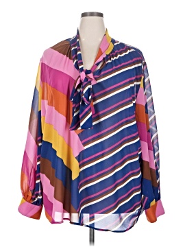 Ashley Stewart Long Sleeve Blouse