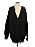 Ser.O.Ya 100% Acrylic Black Cardigan Size M - photo 1
