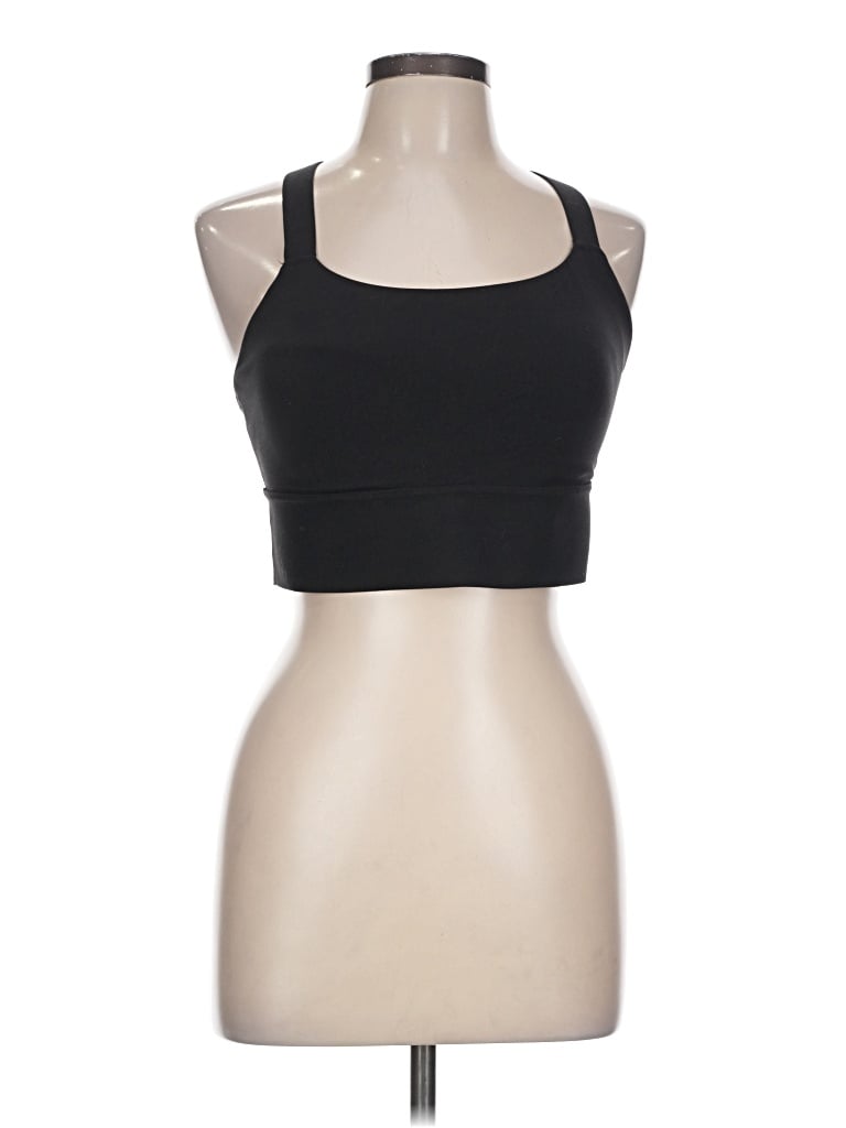 Pre-owned Athleta Sports Bra In Black