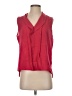 Calvin Klein Red Sleeveless Blouse Size S - photo 1