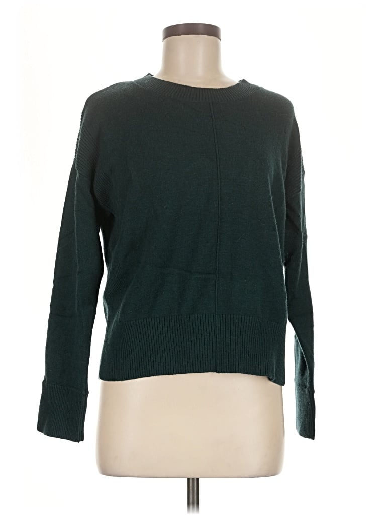 Pre-owned Evereve Pullover Sweater In Teal