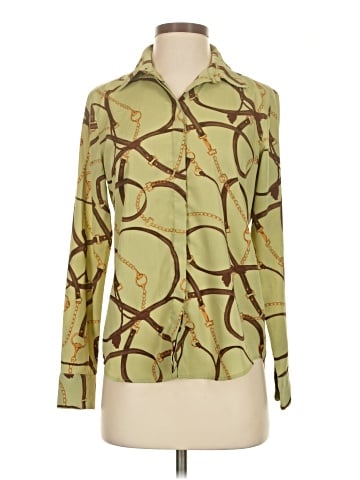 Lauren by Ralph Lauren Long Sleeve Blouse (view 1)