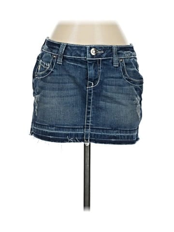 Decree Denim Skirt (view 1)