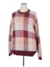Tea n Rose Plaid Burgundy Pullover Sweater Size 2X - photo 1
