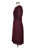 Express 100% Polyester Solid Burgundy Cocktail Dress Size S - photo 5