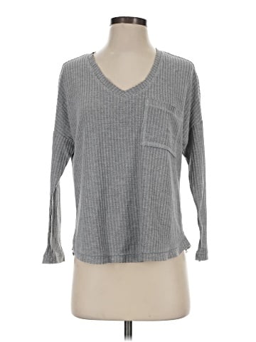 Aqua Pullover Sweater (view 1)