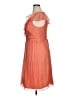 J.Crew 100% Silk Orange Cocktail Dress Size 14 - photo 5
