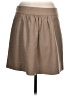 J.Crew Solid Brown Tan Wool Skirt Size 8 - photo 2