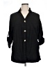 Merry Fun Black 3/4 Sleeve Button-Down Shirt Size XL - photo 1