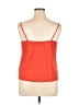 Topshop 100% Polyester Orange Tank Top Size 10 - photo 2