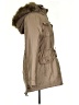 Buffalo by David Bitton 100% Recycled Polyester Tan Brown Coat Size S - photo 4