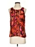J.Crew 100% Silk Orange Red Sleeveless Silk Top Size 2 - photo 1