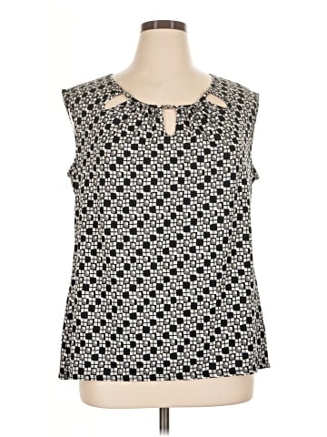 Notations Sleeveless Blouse (view 1)