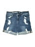 S.O.N.G. Blue Denim Shorts Size 9 - photo 1