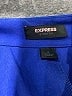 Express Blue Long Sleeve Button-Down Shirt Size 10 - photo 7