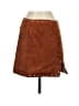 Lulus Solid Brown Casual Skirt Size S - photo 1