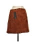 Lulus Solid Brown Casual Skirt Size S - photo 2