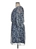 AB Studio 100% Polyester Blue Casual Dress Size XL - photo 5