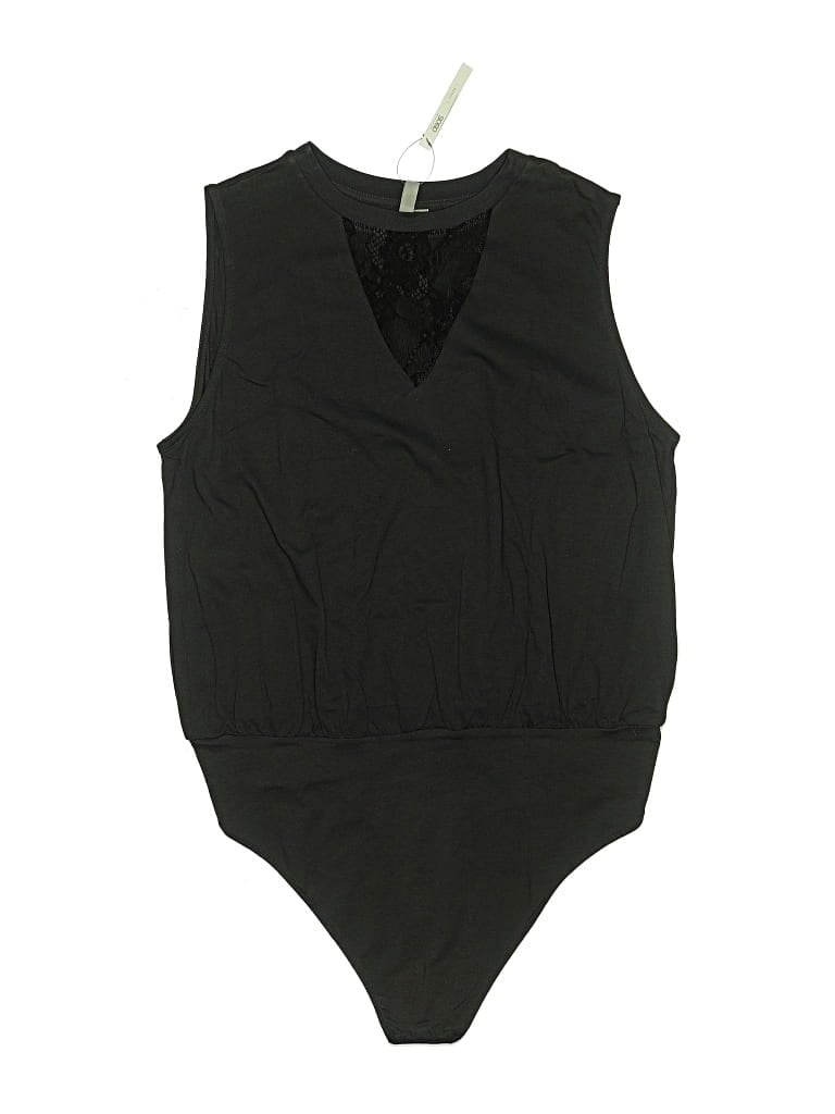 Asos Curve Bodysuit In Black