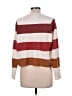 Pinque Stripes Brown Pullover Sweater Size L - photo 2