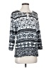 Allison Daley Black Long Sleeve Blouse Size S - photo 1