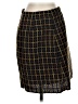 Hutch 100% Polyester Tweed Brown Formal Skirt Size XS - photo 1
