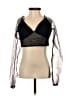 Boohoo Black Long Sleeve Top Size 4 - photo 1