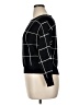T Tahari Checkered-gingham Black Pullover Sweater Size XL - photo 5