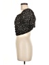 Elodie Black Short Sleeve Blouse Size M - photo 5