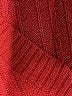 Unbranded 100% Polyester Red Orange Pullover Sweater Size L - photo 7