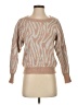 Rebecca Taylor Animal Print Tan Pullover Sweater Size S - photo 1