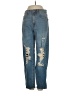 Wild Fable Hearts Blue Jeans Size 2 - photo 1