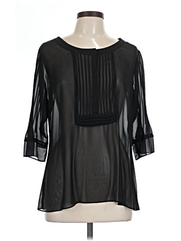 Apostrophe 3/4 Sleeve Blouse (view 1)