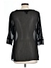 Apostrophe Black 3/4 Sleeve Blouse Size L - photo 2